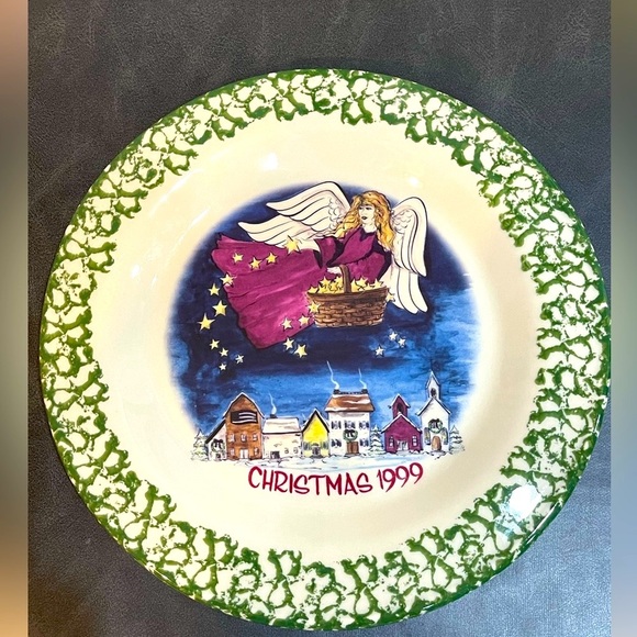 Christmas plate 1999 Gerald HENN workshops - Picture 1 of 2